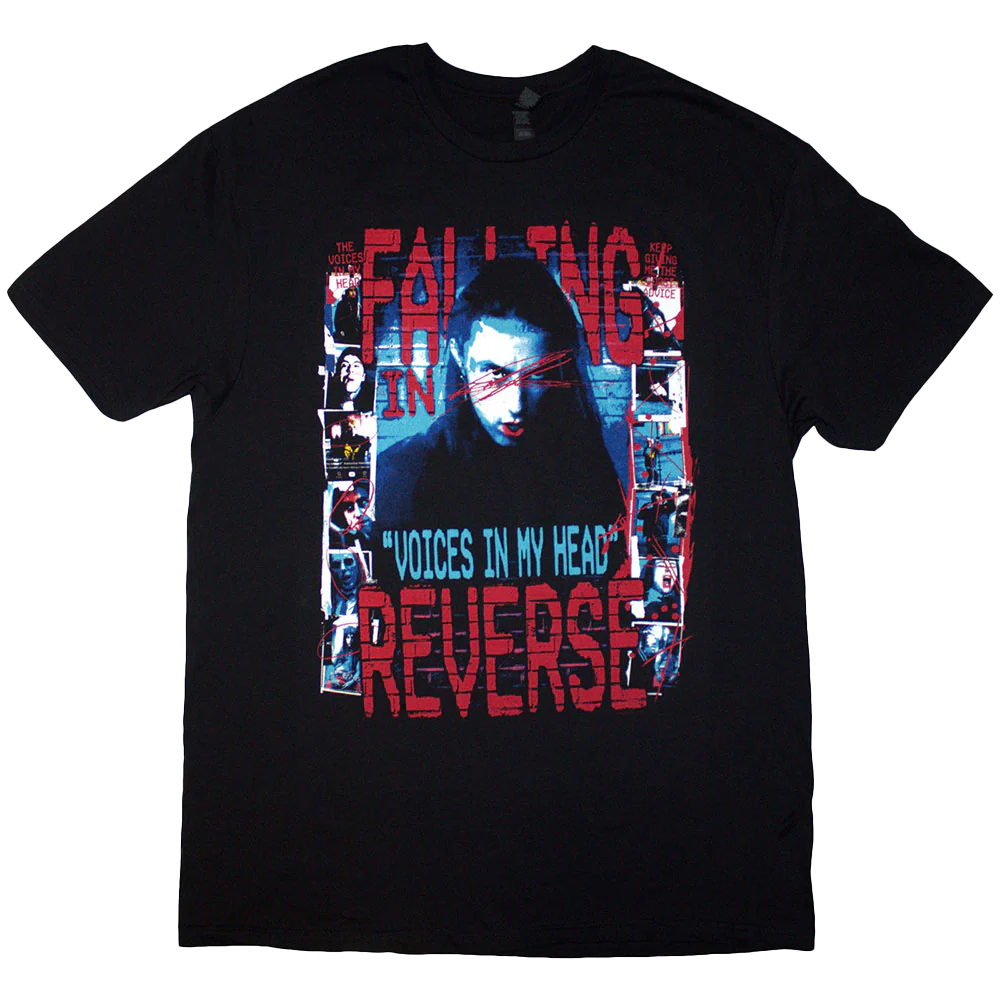 Falling In Reverse Voices T-shirt Unisex Rockinstone Size:xl