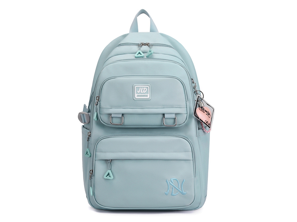 Mochila Grande Para Raparigas, Leve E Ergonómica Para Escola Básica E Secundária, Mochila Diária Para Viagem E Atividades Azul Hexinyigjly