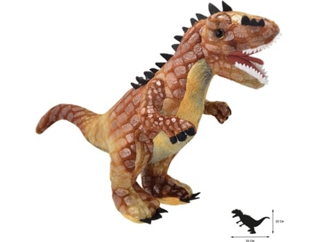 Peluche  Alosaurus (33 x 9 x 22 cm - Poliéster)