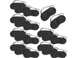 Conjunto De 35 Máscaras Descartáveis Para Os Olhos E Faixa De Cabeça Com Elástico Para Dormir, Ideal Para Viagens E Cochilos.