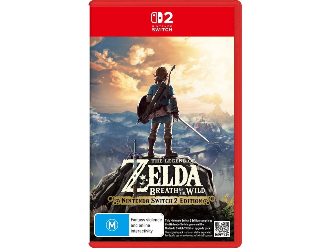 Jogo Nintendo Switch 2 Zelda Breath Of The Wild