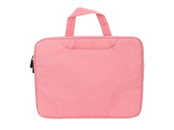 Bolsa Tote Casual (forrada Em Pelúcia, Espessada, Antichoque, Resistente À Pressão) Bolsa Para Notebook Rosa 13 Polegadas