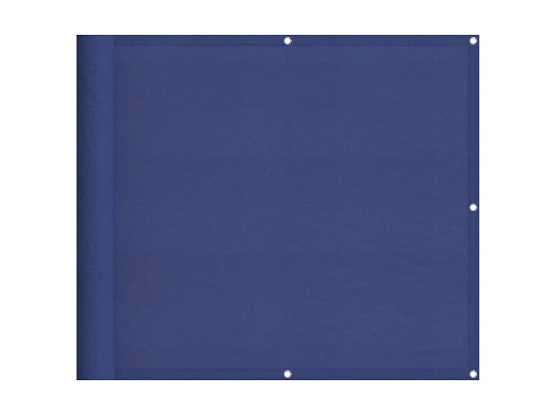 Maison Exclusive - Tela De Varanda 90x800 Cm 100% Poliéster Oxford Azul