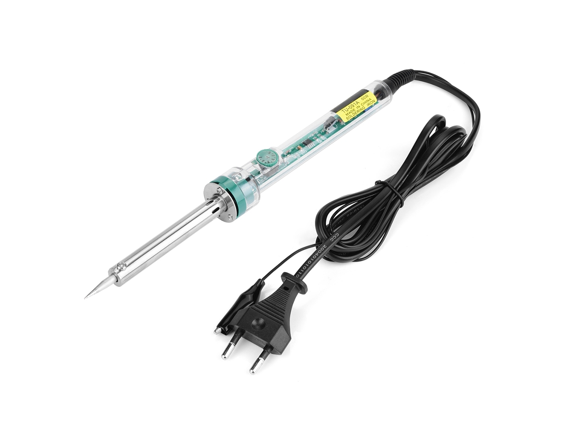 Ferro de Solda Elétrico 60W Temperatura Ajustável S/MARCA