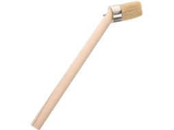 Escova De Madeira Para Limpeza De Pneus De Carro, 34 Cm, Cerdas Resistentes, Remove Sujeira.