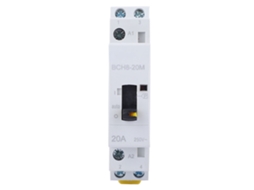 Contator modular AC doméstico BCH8 40m 4p 40a com interruptor manual (4nc) S/MARCA