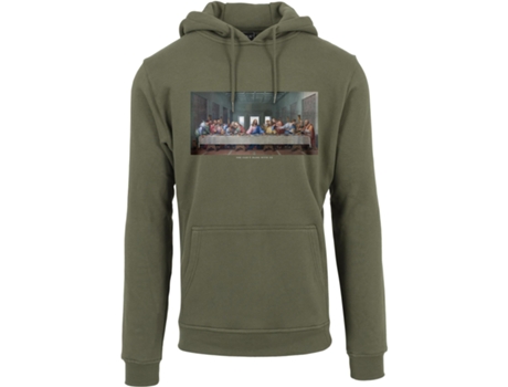 Sweatshirt de Homem MISTER TEE Can Hang With Verde (XL)