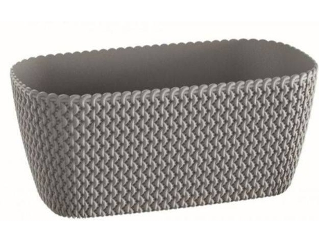 Floreira PROSPERPLAST Splofy Case (Cinzento - 29.7 x 14.5 x 13.3 cm)