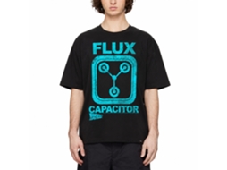 Rockinstone Back To The Future Movie Flux Black Adult Shirt Size:s