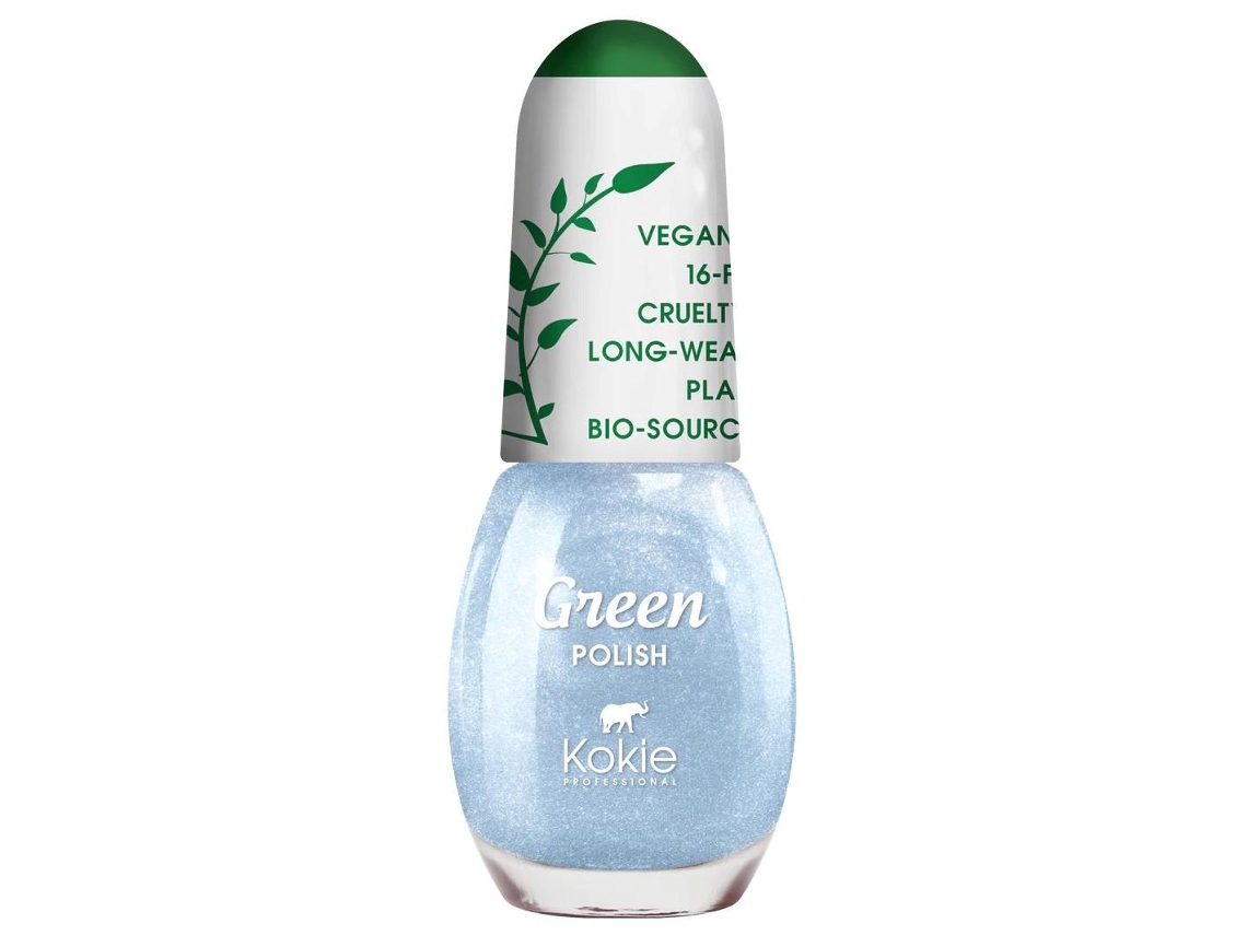 Kokie Green Nail Polish - Glass Slipper