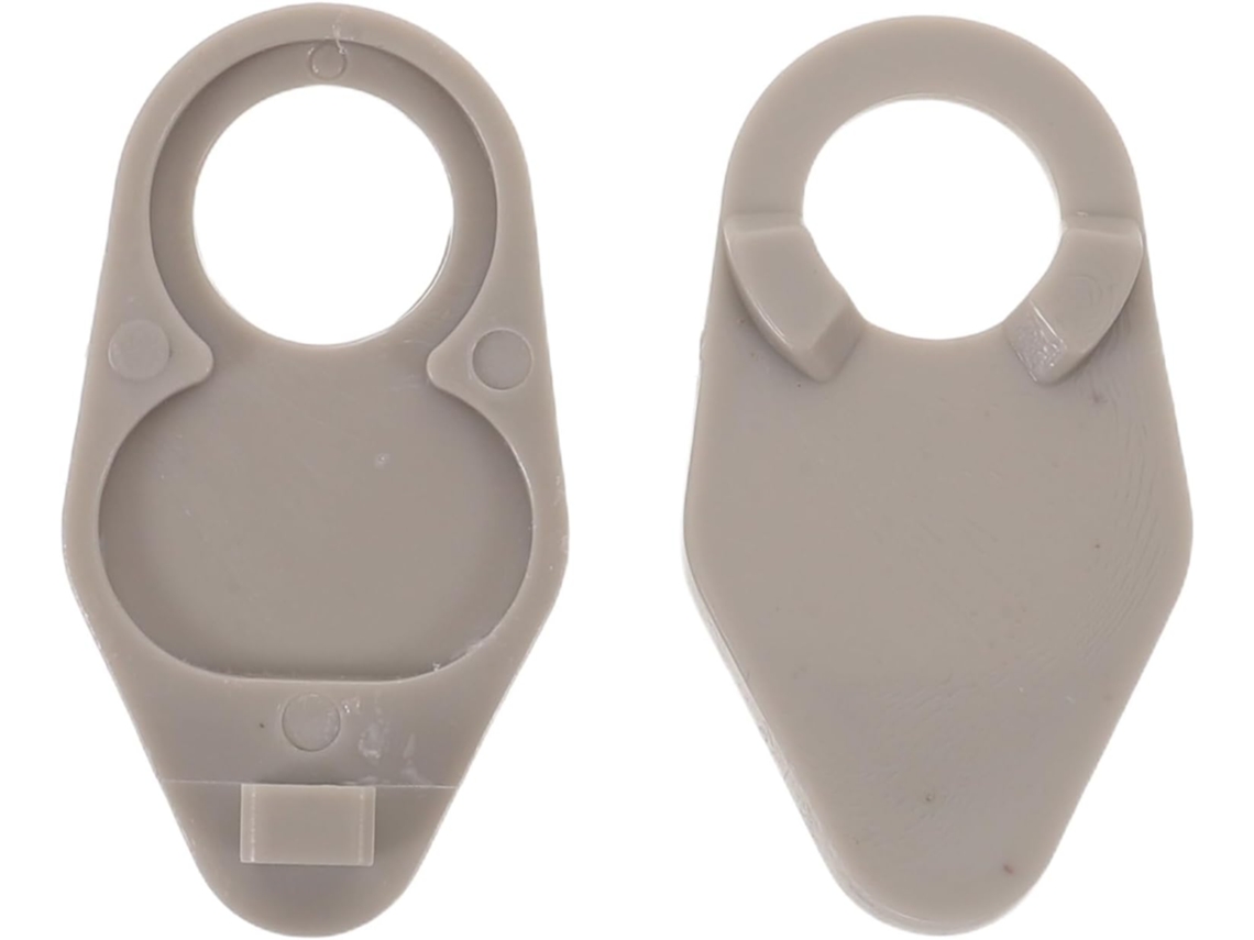 Travas De Fechamento Porta Geladeira, 2 Peças, Dobradiça De Plástico Para Geladeira Com Mecanismo Fechamento Automático