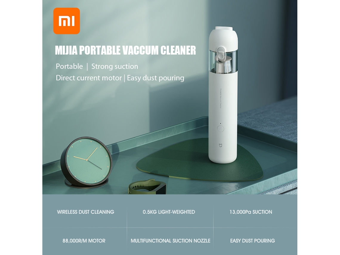 Aspirador Xiaomi Mijia 13000pa Portátil Leve