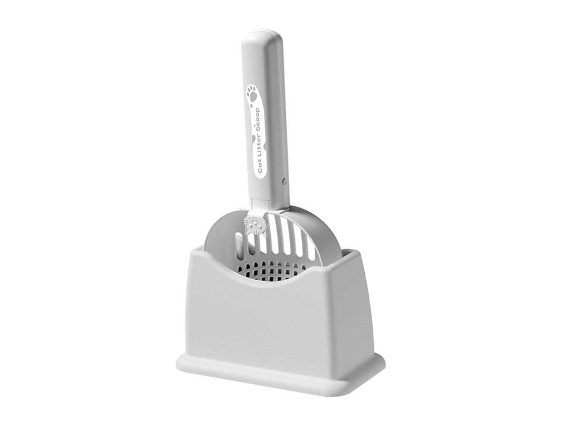 Colher de Areia Automática Gato Luz Uv Recarga Usb c