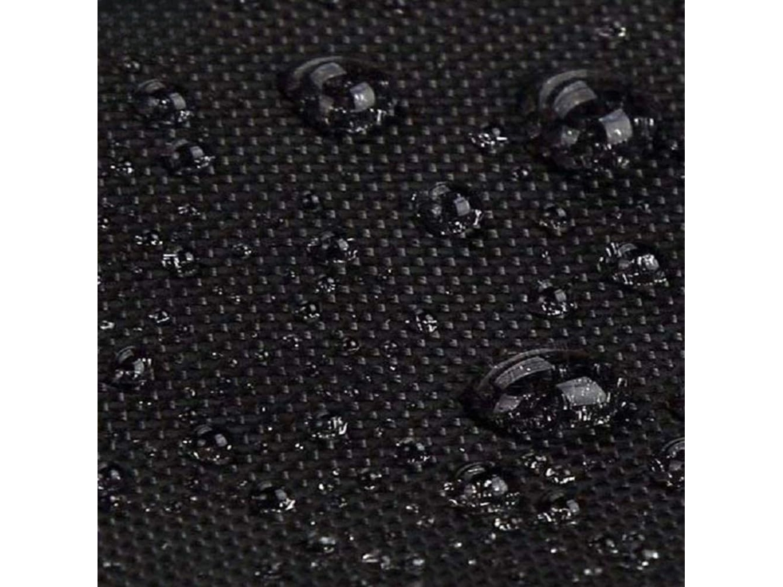 Capa Impermeável Easybymall Em Poliéster 420d, Resistente Aos Raios Uv E Às Intempéries, Com Bainha Elástica E Fivela