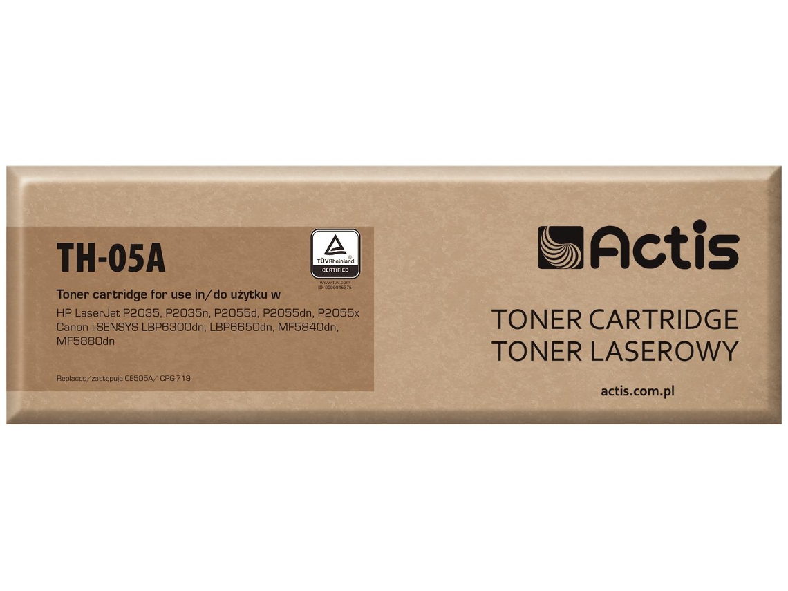 Actis Th-05A Toner 1 Unidades Compatível Preto