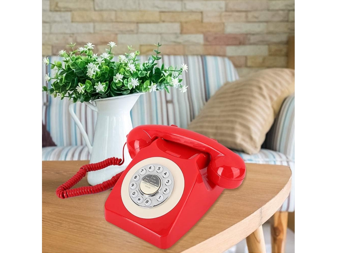 Telefone Mecânico Antigo Gowenic Com Campainha De Cobre