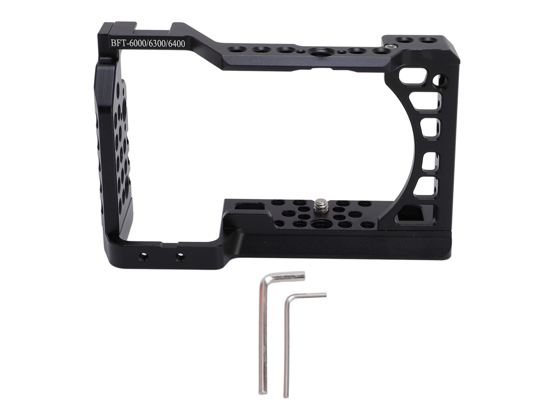Cage De Metal Para Cámara Rabbit Rig Estabilizador Protector Marco Expansible Para A6000 6300 6400 Dslr Cine Vídeo