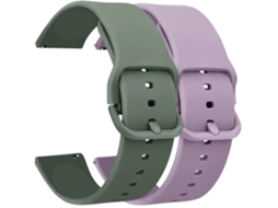 Kit 2 Bracelete Vivatone para Xiaomi Watch S4 Lavanda e Verde