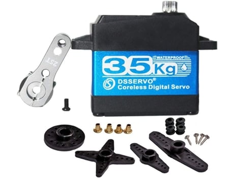 Peça para Telecomandados YUNIQUE GREEN-CLEAN-POWER Ds3235 Pro 7.4V 35Kg Digital Coreless Servo Motor com 18T Cams