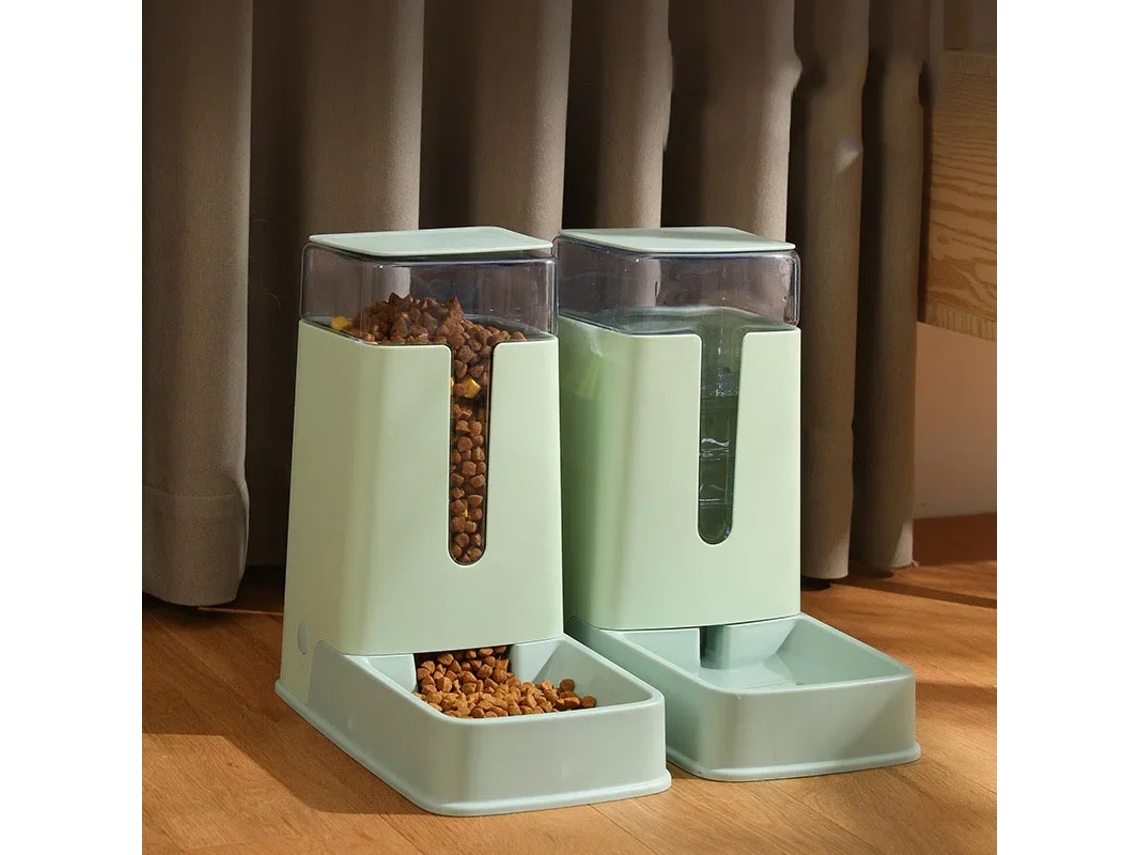 Bebedouro Automático para Cães e Gatos de 3, 5 Litros, Branco AQUAFORGE