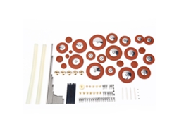1 Conjunto de Ferramentas para Reparo de Saxofone Alto, Parafusos, Porcas e Sapatilhas, Acessórios AQUAFORGE