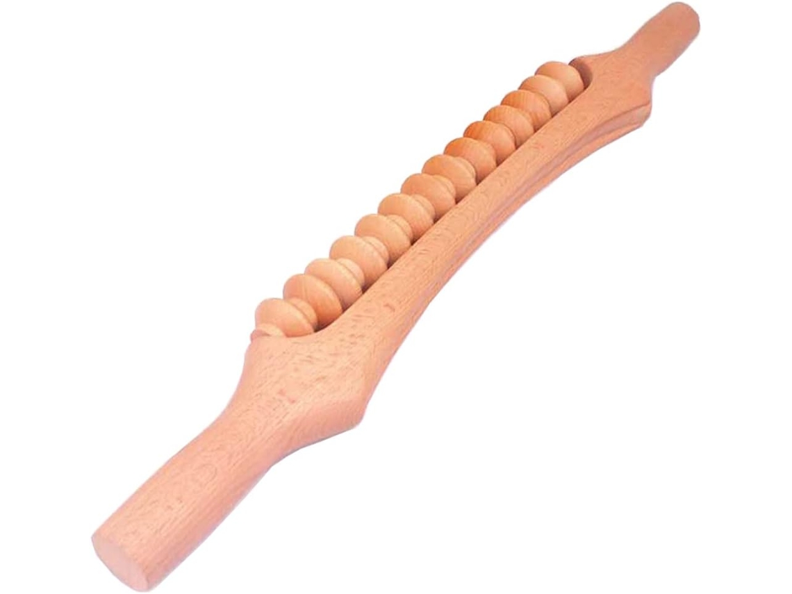 Massageador De Tecido Profundo Roller Stick Com Pontos Gatilho E Drenagem Linfática Para Celulite