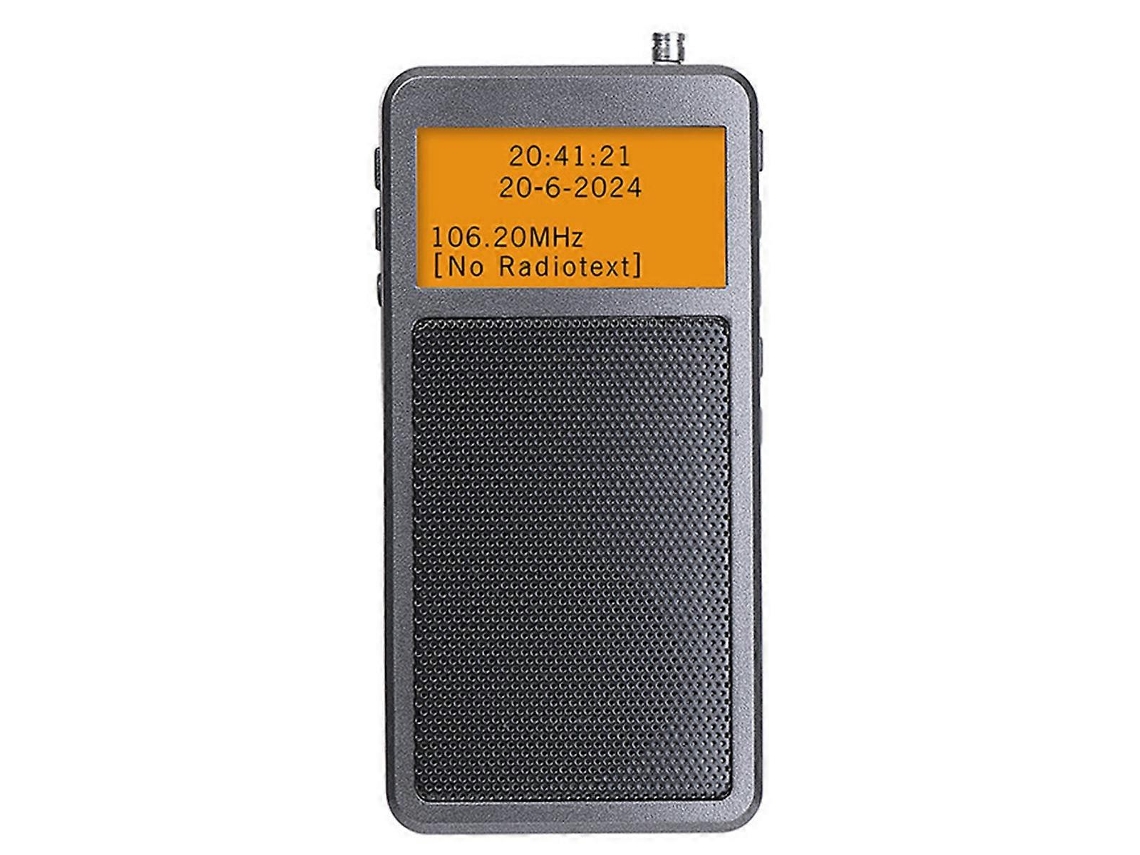 Rádio Portátil De Bolso Bluetooth Mini Fm Estéreo Rádios Alto Falante Bluetooth Sem Fio Com Despertador Para Olysi Shop