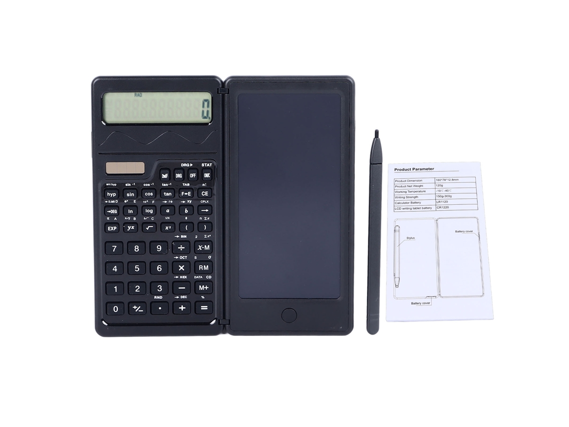 Calculadora Científica com Tela LCD e Bateria | S/MARCA