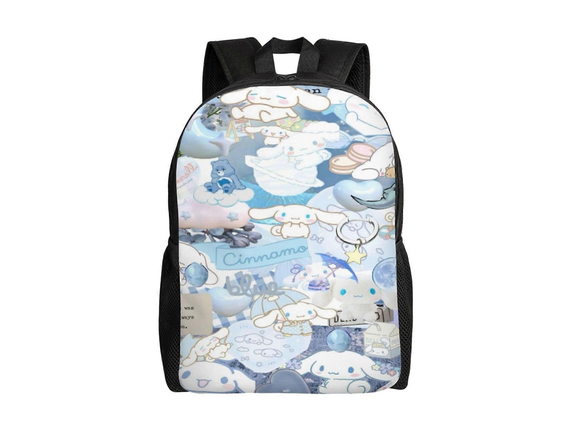 Mochila De Estudante Cinnamoroll S241, Durável E Leve, Com Alça De Ombro Impermeável E Respirável. Olysi Shop