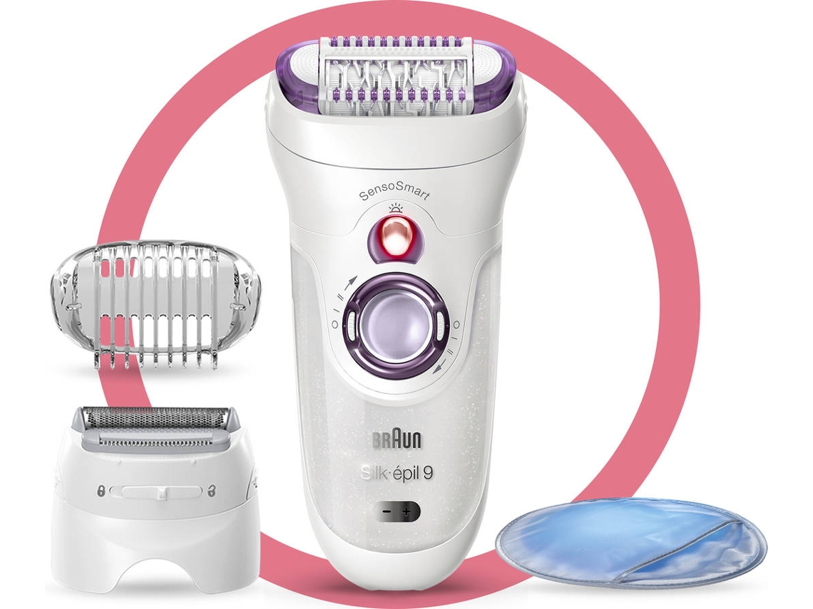 Depiladora BRAUN Skil-épil 9710 SenoSmart (Arranque - Multizonas - Corrente)