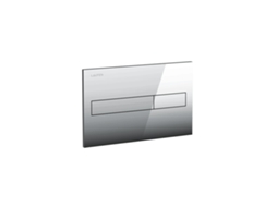Placa de Descarga LAUFEN Aw1 Descarga Dupla 250X10X160Mm H895661 Cor: Crómio