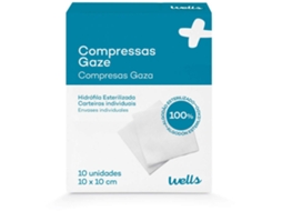 Compressa Gaze  Esterilizada WELLS (10*10 cm)