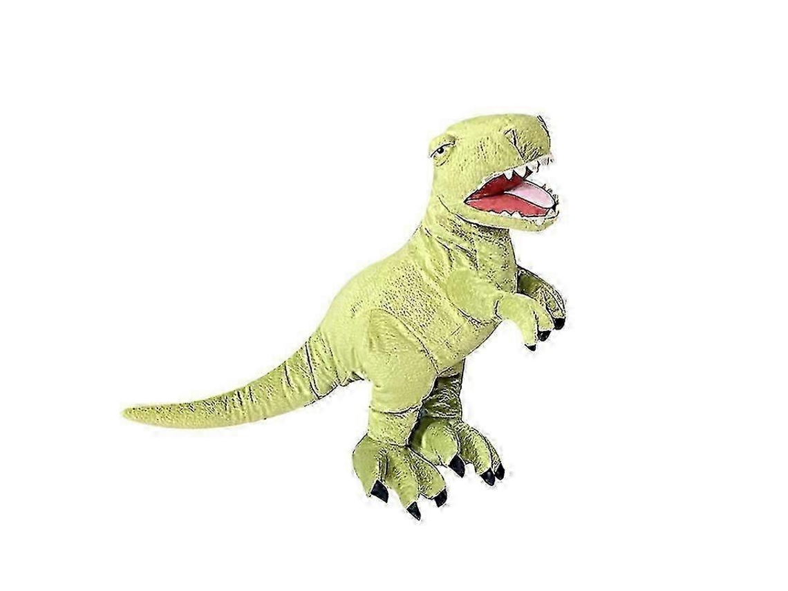 Brinquedo De Pelúcia Tiranossauro Rex 44cm, Verde, Macio E Resistente