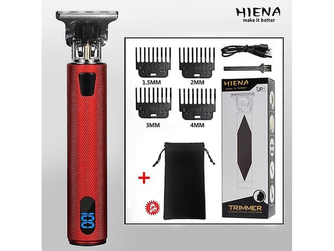 Usb T9 Cabelo Cortador Profissional De Cabelo Elétrico Barbeiro Barbeador Barbeador Barba 0mm Homens Máquina De Corte De Cabelo Para Homens Sem Fio