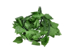 Folhas de uva artificiais Baok em rattan, planta verde reutilizável para decoração de teto e balanço de jardim.