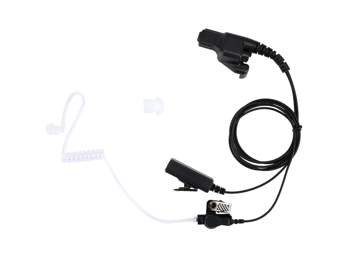 Fone De Ouvido Walkie Talkie Air Acoustic Tube Duct Ptt Para Motorola Ht1000 Xts3000 Xts5000 Brilvibera