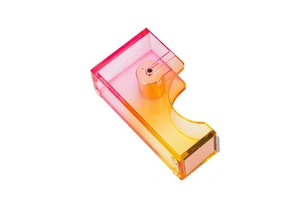Dispensador de Fita Adesiva de Mesa, Resistente e com Design Charmoso, com Base Antiderrapante, Adequado para Fitas com Núcleo de 1 Polegada. GOKOCO