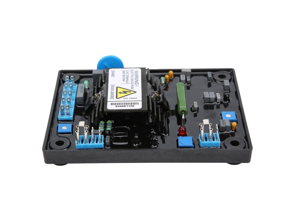 Gerador Sx460 Com Placa De Regulador De Voltagem Laxiscreed Para Controlo Automático E Ajuste De Tensão