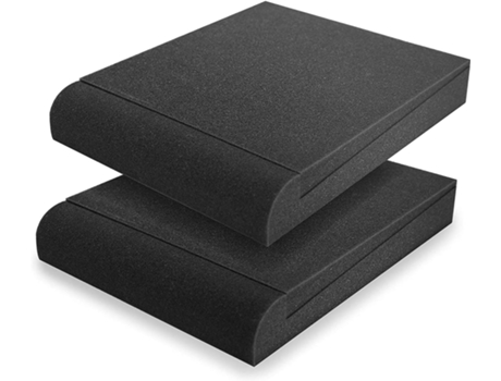 Almofadas de isolamento acústico Sonic Acoustics 2 peças de espuma acústica para alto-falante monitor de estúdio de 12 7 cm 5 polegadas 30 5 X