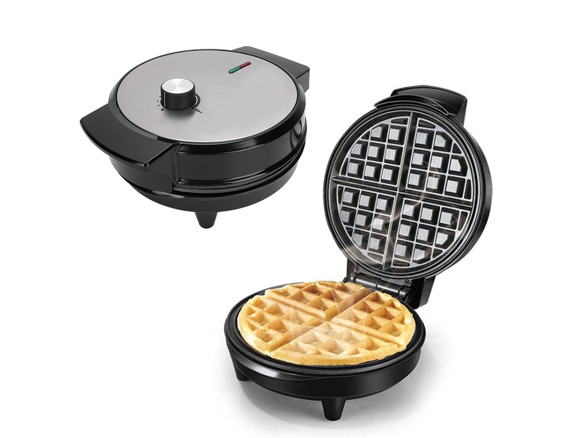 Máquina De Café Da Manhã Multifuncional Laxiscreed Com Waffle, Pão E Temperatura Ajustável Para Cozinha