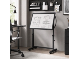 Drawing Table, Height And Tilt Adjustable, With Non-slip Shelf, Black