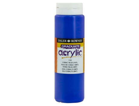Pintura Acrílica Graduate Daler Rowny 500 Ml (110 Azul Cobalto)