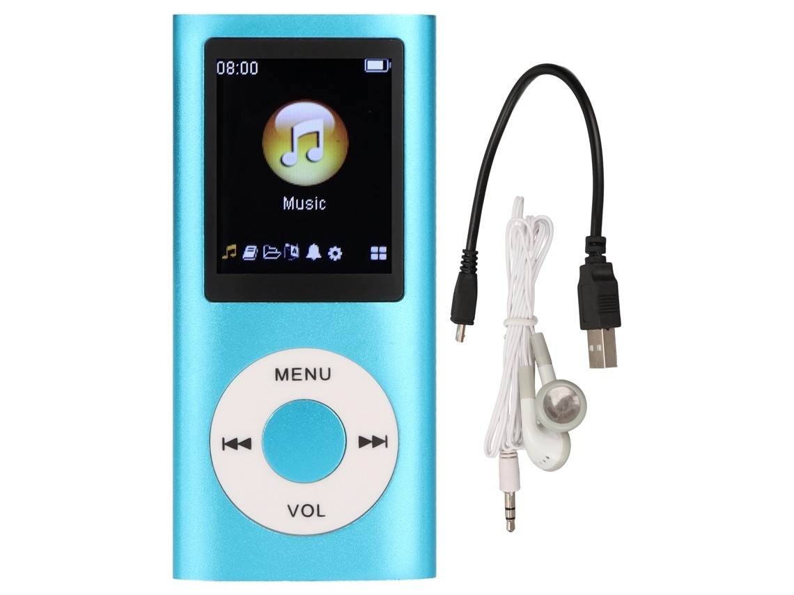 Mp3 Player (lossless Audio, Slim 1.8-inch Lcd Screen)
