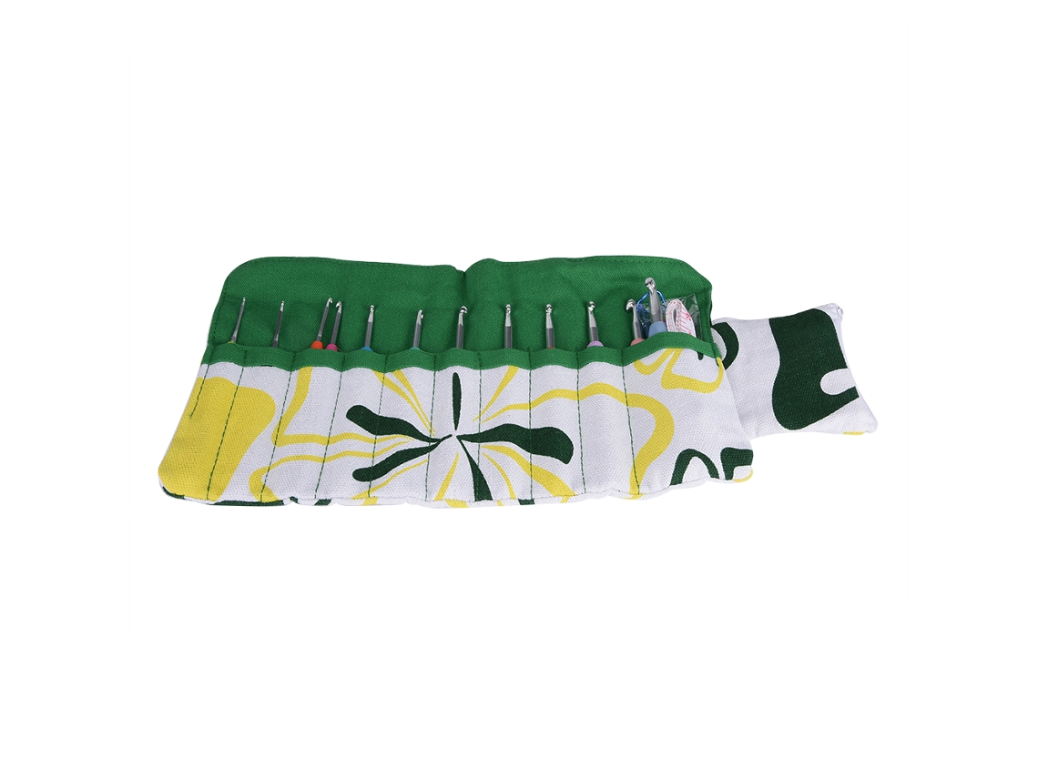Kit De Ferramentas De Costura Com 30 Ganchos De Crochê, Tecelagem Manual, Pinça, Tesoura, Régua E Contador Aquaforge