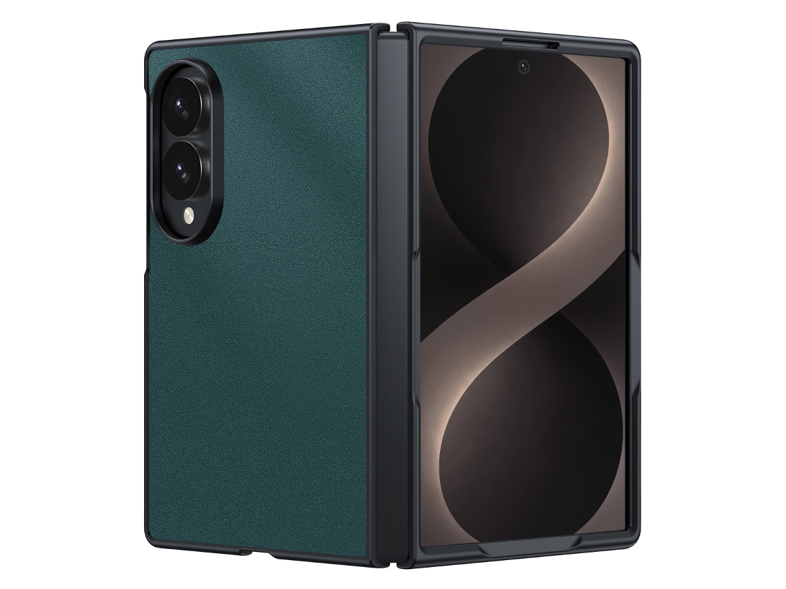 Capa Para Samsung Galaxy Z Fold8, Capa Protetora Ultrafina Em Couro Pu Gertiz (verde)