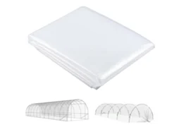 Lona de estufa de plástico, resistente a raios UV, 6x10 m, transparente | S/MARCA