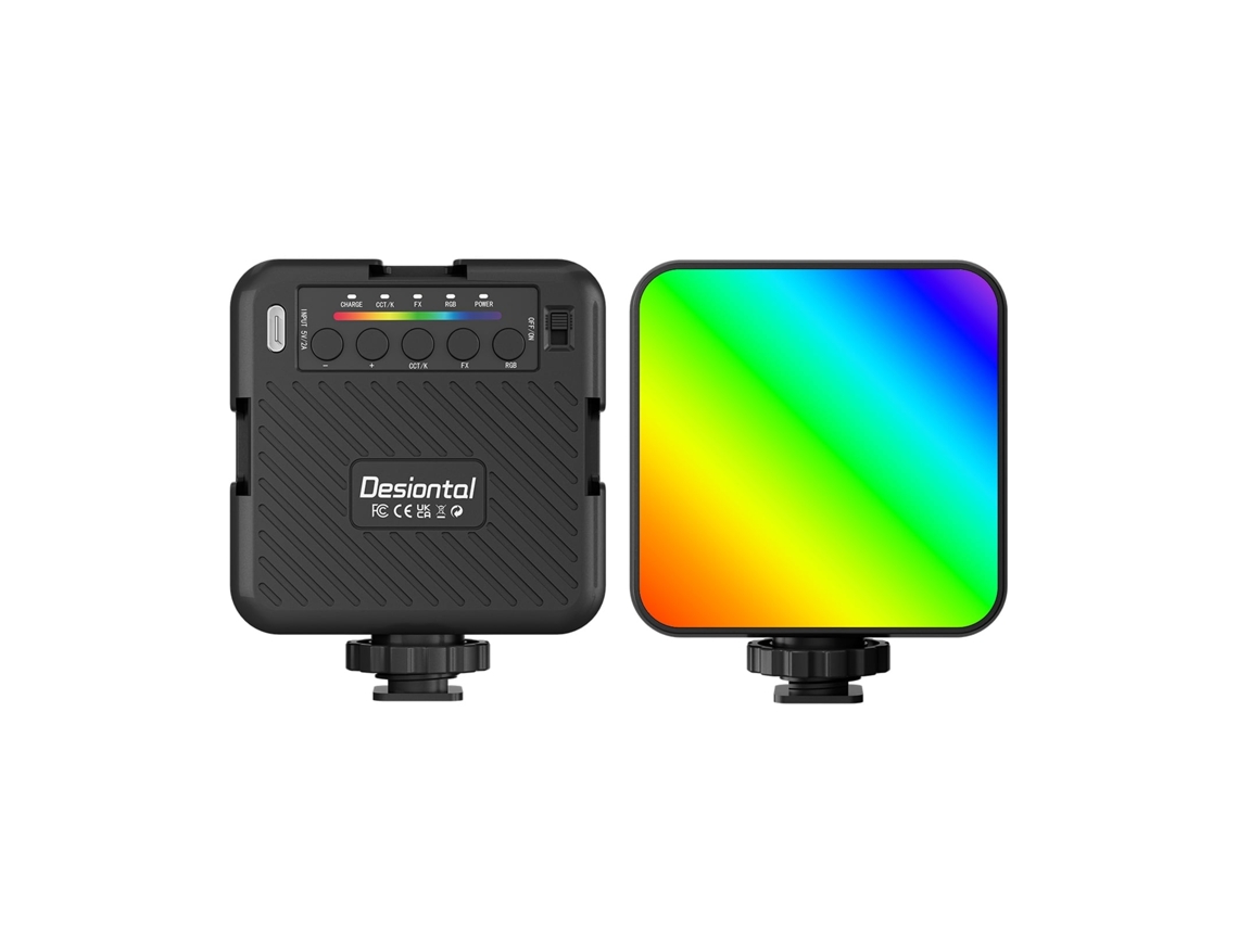2026 luz Led Rgb para Vídeo, Luz de Conferência para Laptop, Clip on para Computadores e Smartphones