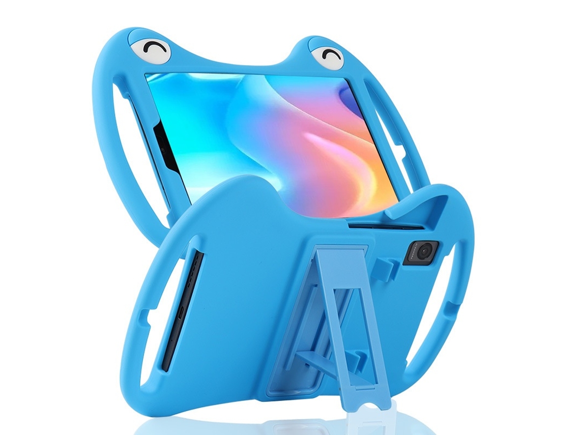 Capa Elysve Para Blackview Tab60 Capa Protetora Couro Pu De 8.68 Polegadas Azul