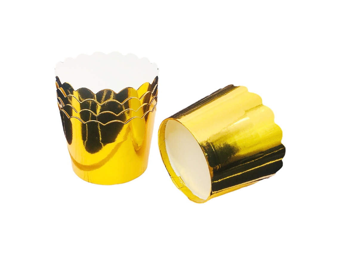 50 Peças Copos de Papel para Muffin 60*55Mm Elegantes para Assar e Embalar Cupcakes NEVEANCE