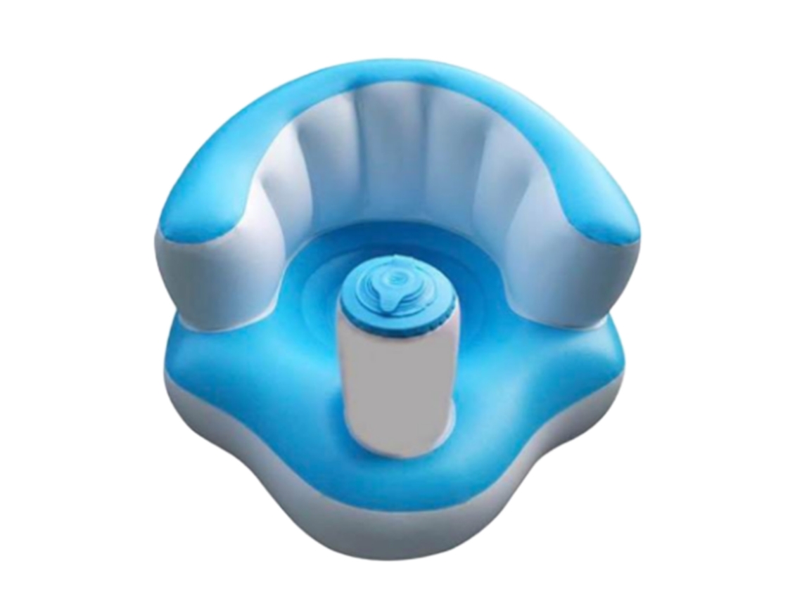 2026 sillón Hinchable para Bebé com Bomba Integrada Assento de Banho Infantil Sillón Inflável